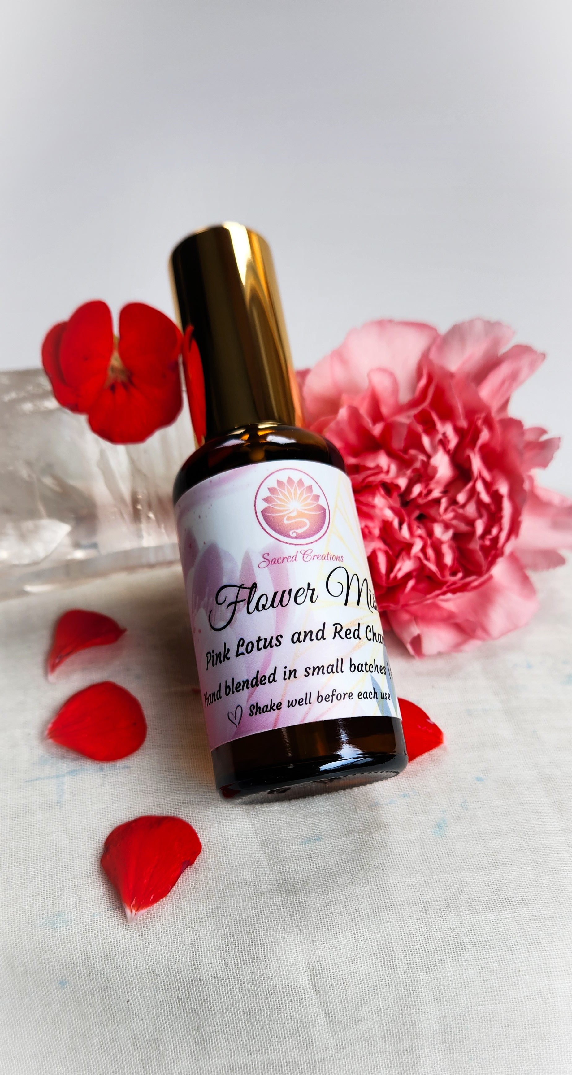 Pink Lotus and Red Champa