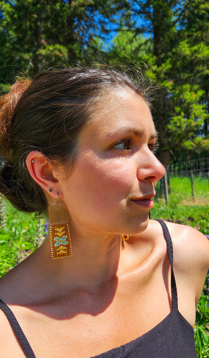 Imagination Weavings- Golden Poppy