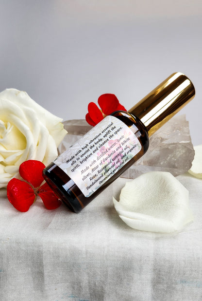 Gardenia, White Rose, and Geranium